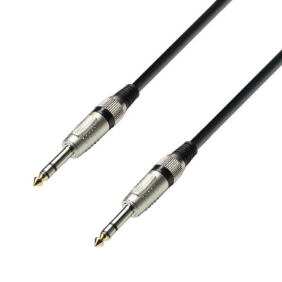 Audio Cable 6.3 mm Jack stereo to 6.3 mm Jack stereo 1.5 m
