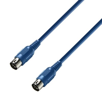 MIDI Cable 0.75 m blue