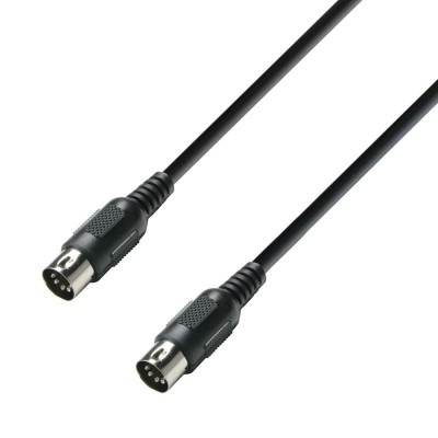 MIDI Cable 3 m black 5-pole