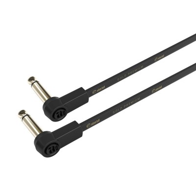Instrument Cable with 6.35 mm flat plugs, mono 3 m