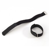 Hook and Loop Cable Tie 160 x 16 mm black