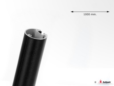 Extension tube 54 mm Length 1000 mm, black