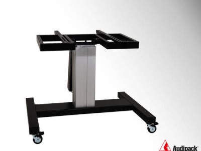 Trolley for monitor/touchscreens up to 150KG with electrical tilt,