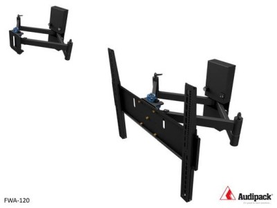 Swivel wall arm for large Monitors up to 120