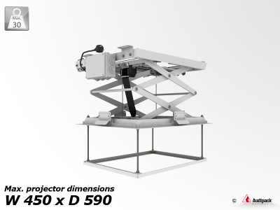 Ceiling Lift PCL-3050, two strokes, 170-985mm, max. load 30kg