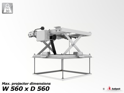 Ceiling Lift 5050, one stroke, 115-490mm, max. load 30kg