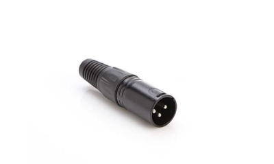 (25) XLR connector 3-pin male 5 pieces