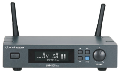 UHF diversity receiver-autoscan-fonct.Sync