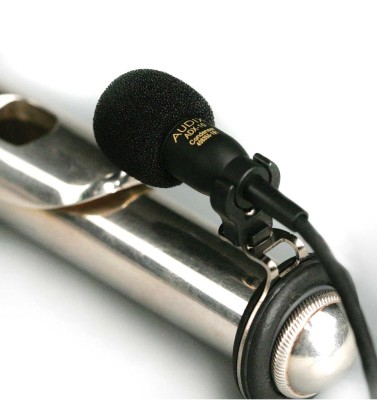 Miniature Condenser Microphone for Flute