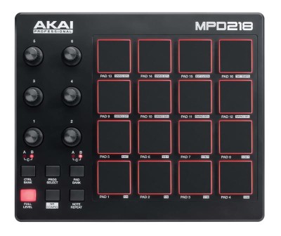 MPD218: Feature-Packed, Highly Playable Pad Controller