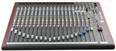 Allen & Heath ZED-22FX - 16 mic/line inputs, 3 stereo sources, USB, FX