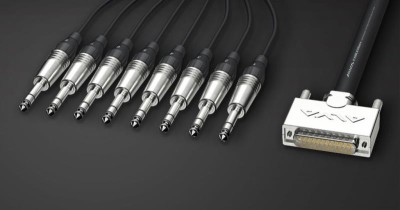 ALVA Analog Multi-core D-Sub 25 M to 8x TRS Stereo Plug, 2m