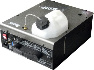 DMX controlled machine with 1000 W and vertical fog output