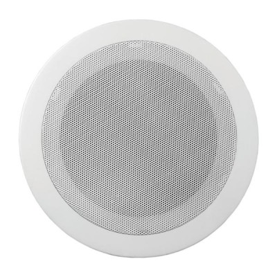 (20) (EOL) 5.25" dual cone budget ceiling speaker 100 volt / 6 watts, humidity p