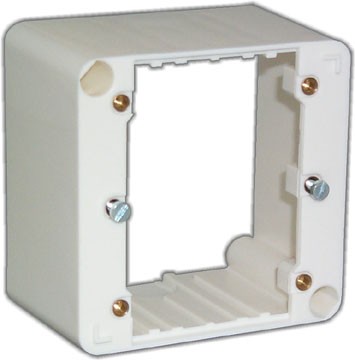 (24) Built-on box for wall controls