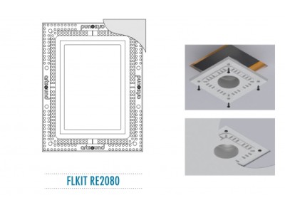 Artsound FLKIT RE2080, Flush mount kit voor RE2080 prijs per