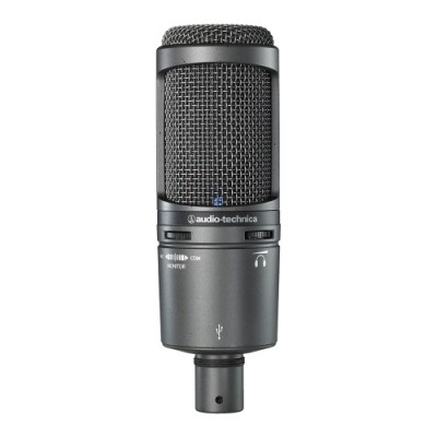 Audio-Technica AT2020USB+ - USB cardioid condenser microphone with headphone output power
