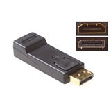 Conversion adapter DisplayPort male - HDMI A female, Gender: DisplayPort Male -