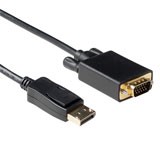 Conversion cable DisplayPort male - VGA male. Length: 2.00 m