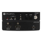 Atlona AT-ETU-SYNC EDID emulator for 4K HDR HDMI signals. Connections (in): HDMI