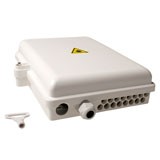 Fiber mounting box without adapters, 16 ports. Type: Fiber mounting box without