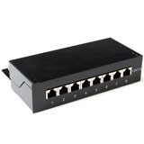 Surface mounted box shielded 8 ports, Type: CAT6
