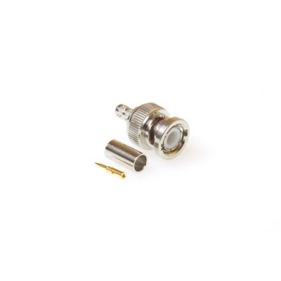 BNC RG58 male connector crimp, Impedance: 50