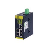 Industrial unmanaged switch 10/100 Mbps, LAN ports: 5 x 10/100 Mbps, RJ-45