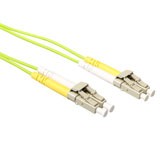 ACT 1 metre LSZH Multimode 50/125 OM5 fiber patch cable duplex with LC connector