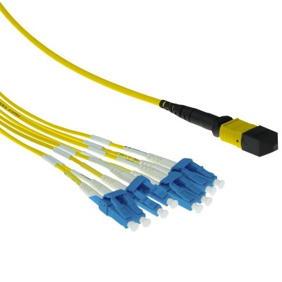 1M 8X9/125 OS2 MTP/MPO(F) - ACT 1 meter Singlemode 9/125 OS2 fanout patchkabel 1