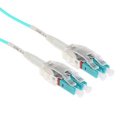 ACT 15 meter Multimode 50/125 OM3 Polarity Twist fiber cable with LC connectors