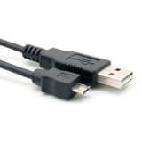 USB 2,0 connection cable USB A male -USB micro B male, Length: 3,00 m