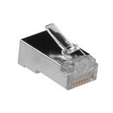 CAT5 RJ-45 Shielded Connectors. Suitable for: Stranded cable