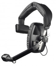 DT 108  200/ 50/black Single-ear headset, black, without cable