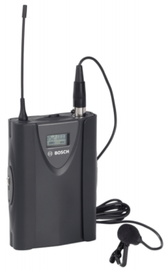 Draadloze microfoon belt-pack-zender & lavalier microfoon (606-630Mhz)
