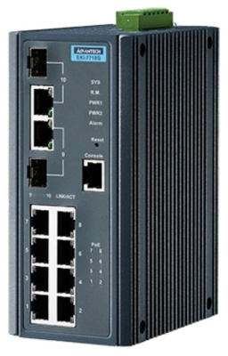 Ethernet switch, 8xPoE, 2xSFP
