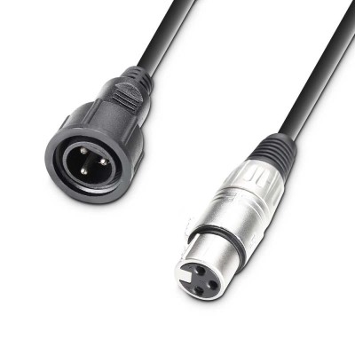 Adapter Cable for IP65 Outdoor Projector IP65 Plug to XLR female 3 Pin