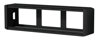 CASY on-wall chassis - 8 space Black