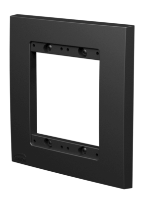 CASY in-wall frame - 2 space In-wall frame - Black version