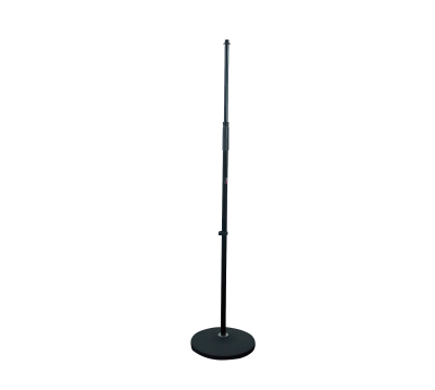 Straight microphone stand Black version