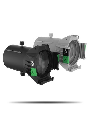 chauvet 19 Degree Ovation Ellipsoidal HD Lens Tube White Housing - NO LIGHT ENGINE INC
