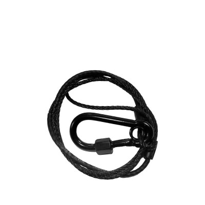 Safety Cable with threaded carabineer