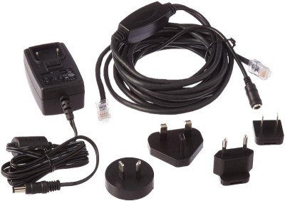 Includes 12' link cable with integrated power supply connection, power adapter w