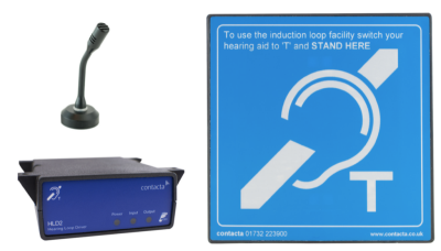 Above the counter loop systems With discreet anti-vandal microphone