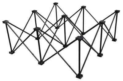 PLTL-f40 - Risers 1 x 1m black - height  40cm