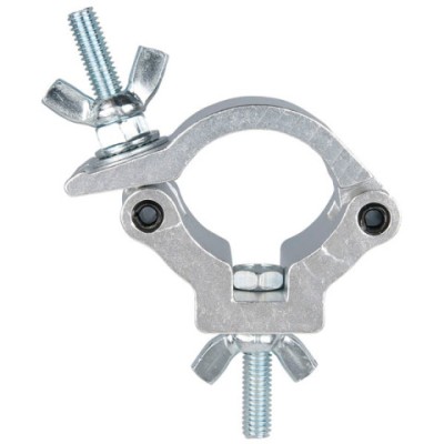 32mm Compact Halfcoupler 50kg M8 mounting screw silver
