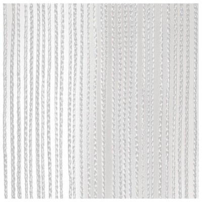String Curtain 6(h)x3(w)m White, incl velcro