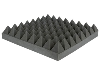 ASM-03 Pyramid 10cm Black5+5cm 50x50cm