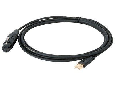 UCI-10 USB XLR Microphone cable interface