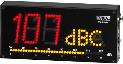 Dateq SPLd2 - SPL Display sound-pressure meter including measuring micro
